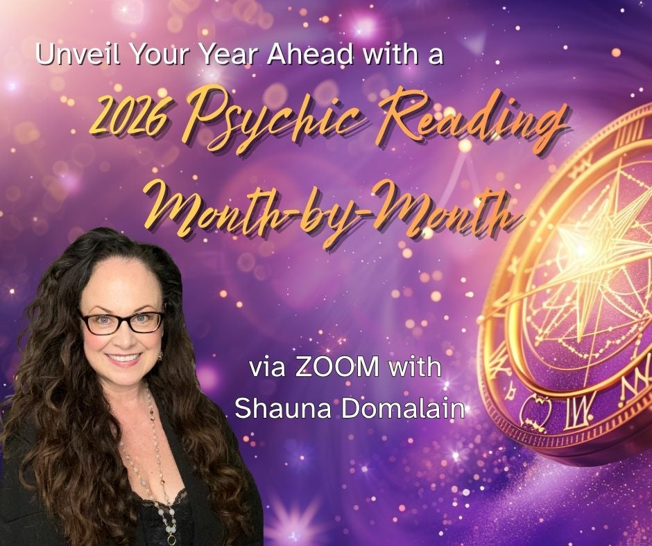 2026 Psychic Reading Month-by-Month via ZOOM